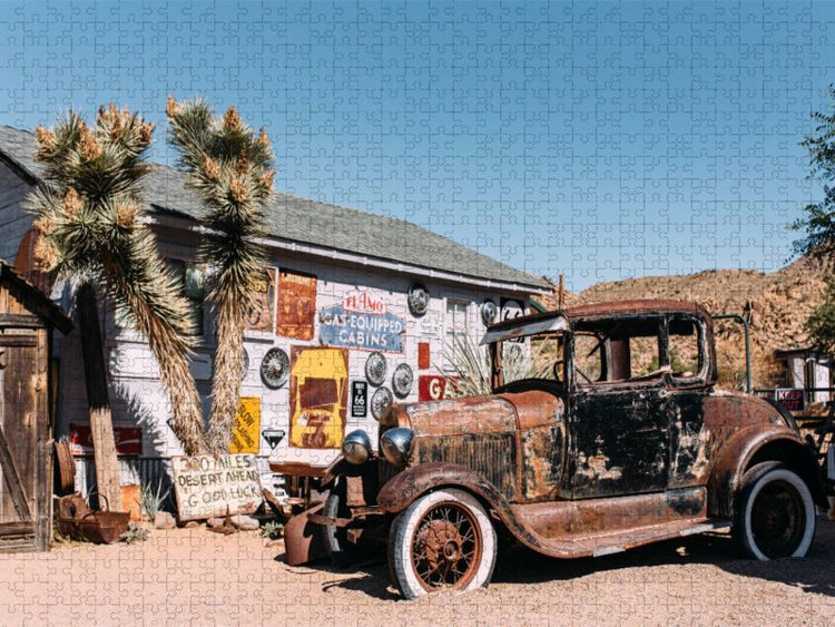 Produktbild: CALVENDO Puzzle Hackberry General Store | 1000 Teile Lege-Gr&ouml;&szlig;e 64x48cm Foto-Puzzle f&uuml;r gl&uuml;ckliche Stunden