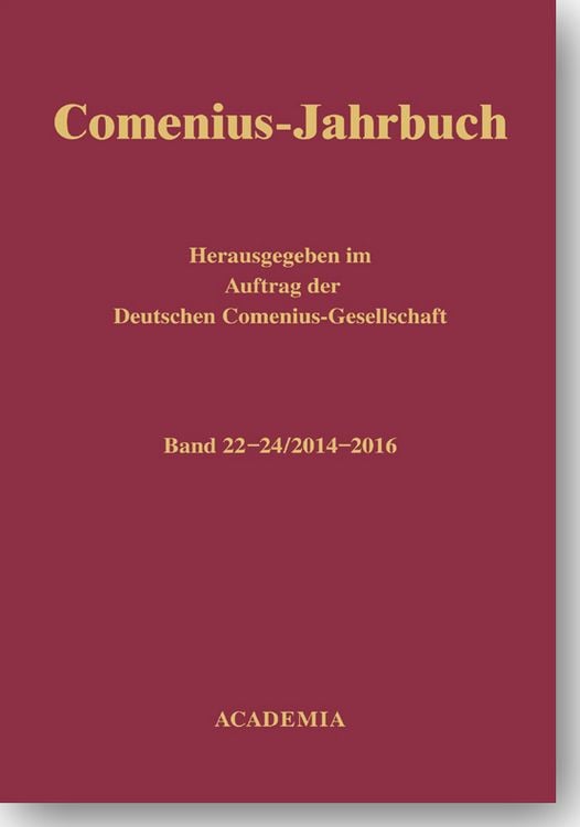 Produktbild: Comenius-Jahrbuch 22-24 (2014-2016)
