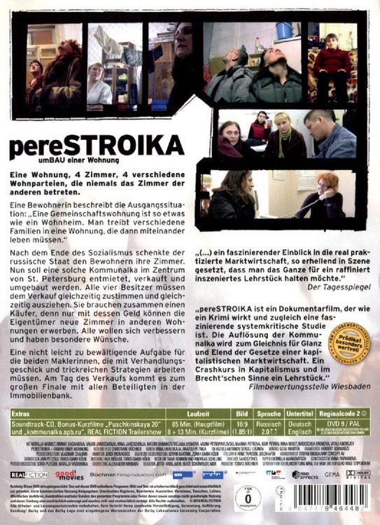 Produktbild: pereSTROIKA - umBAU einer Wohnung (OmU) (+ CD)