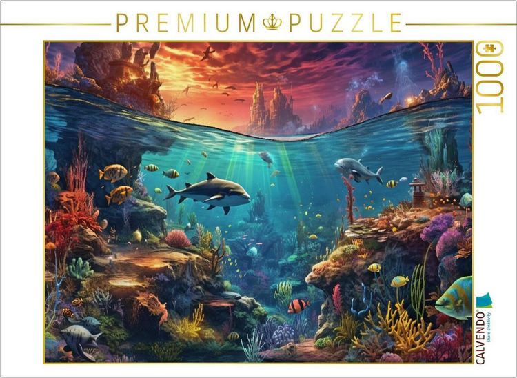 Produktbild: CALVENDO Puzzle Zwischen den Welten | 1000 Teile Lege-Gr&ouml;&szlig;e 64x48cm Foto-Puzzle f&uuml;r gl&uuml;ckliche Stunden