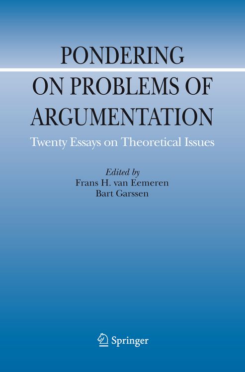 Produktbild: Pondering on Problems of Argumentation
