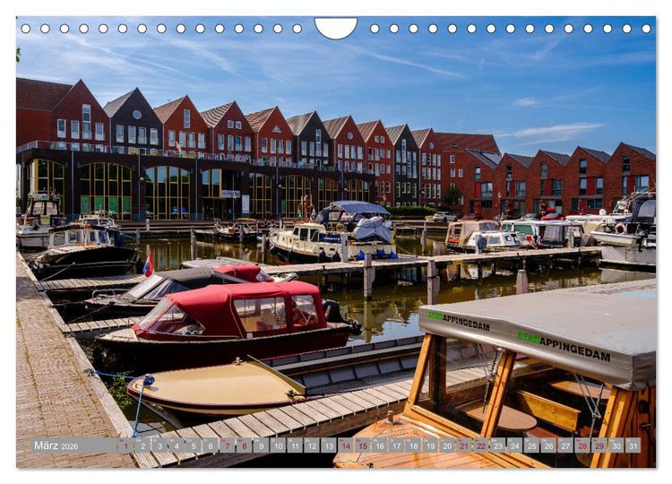 Produktbild: Ein Blick auf Appingedam (Wandkalender 2026 DIN A4 quer), CALVENDO Monatskalender