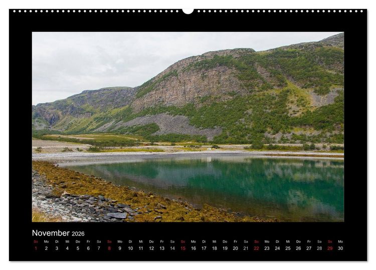 Produktbild: Traumhaftes Skandinavien (Wandkalender 2026 DIN A2 quer), CALVENDO Monatskalender