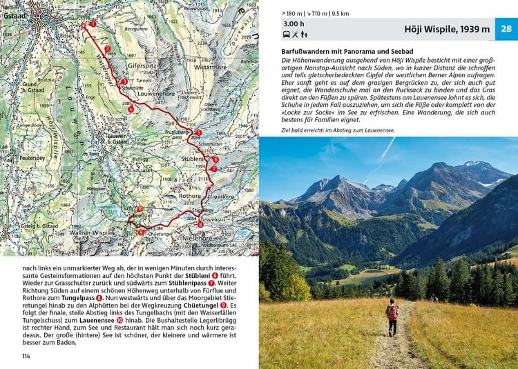 Produktbild: ROTHER Wanderf&uuml;hrer Berner Oberland West
