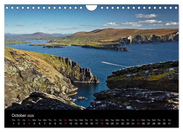 Produktbild: Kerry - Ireland's Romantic Southwest (Wall Calendar 2026 DIN A4 landscape), CALVENDO 12 Month Wall Calendar