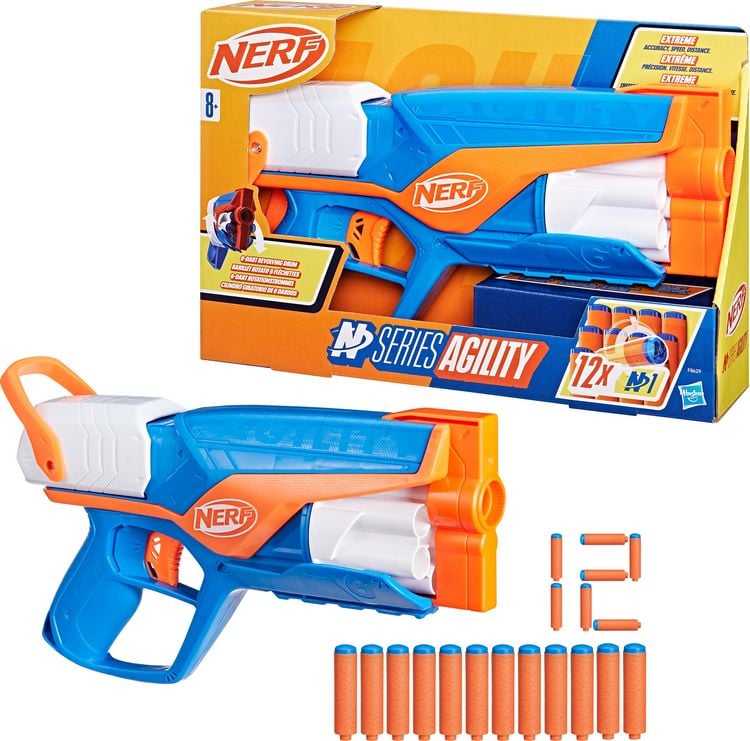 Produktbild: Hasbro F8629EU4 - Nerf N Series Agility, High-Performance Dart-Blaster
