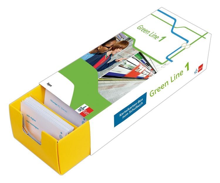 Produktbild: Vokabel-Lernbox zum Schulbuch. Green Line 1. Bayern. Klasse 5