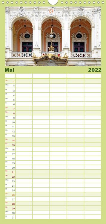 Produktbild: Familienplaner Kurort Karlsbad (Wandkalender 2022 , 21 cm x 45 cm, hoch)