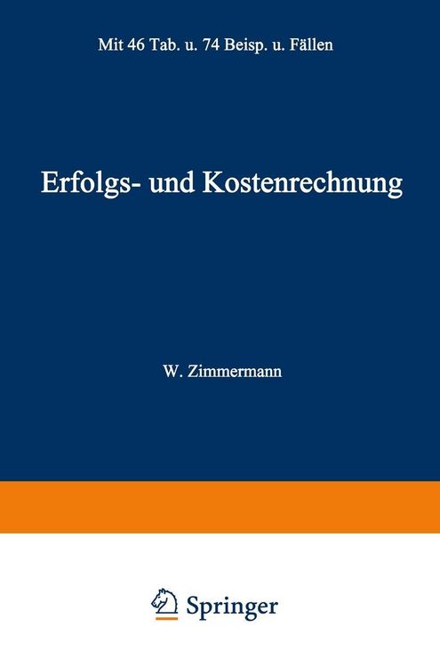 Produktbild: Erfolgs- und Kostenrechnung