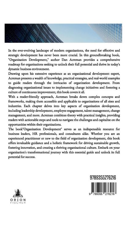 Produktbild: Organization Development for Modern Business