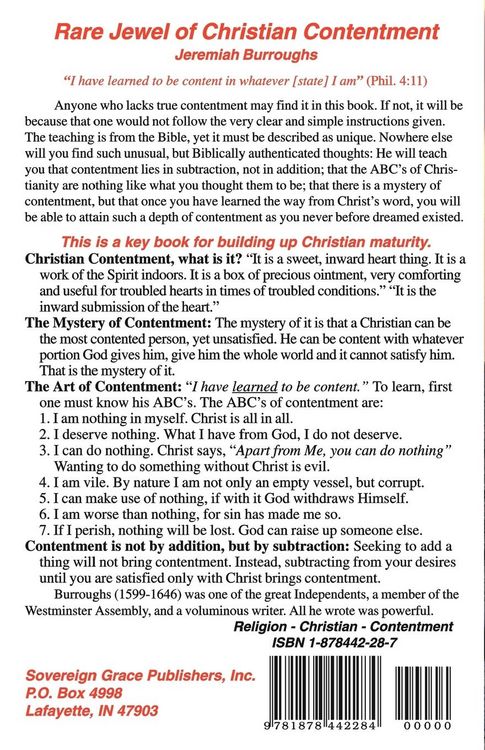 Produktbild: Rare Jewel of Christian Contentment