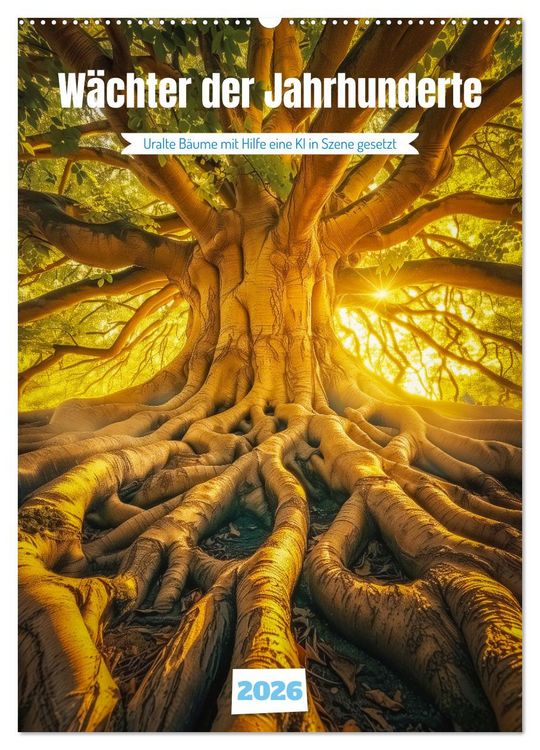 Produktbild: W&auml;chter der Jahrhunderte (Wandkalender 2026 DIN A2 hoch), CALVENDO Monatskalender
