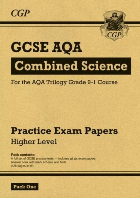 Produktbild: GCSE Combined Science AQA Practice Papers: Higher Pack 1