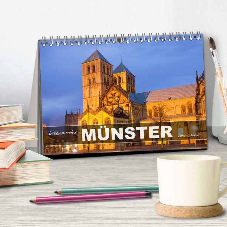 Produktbild: Lebenswertes M&uuml;nster (Tischkalender 2027 DIN A5 quer), CALVENDO Monatskalender