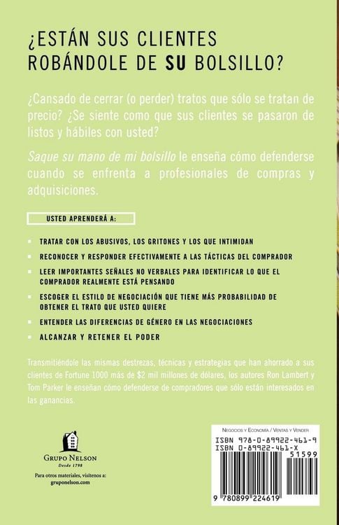 Produktbild: Una Saque Su Mano de Mi Bolsillo