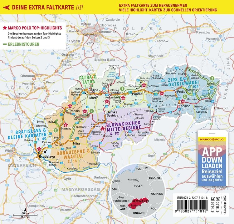 Produktbild: MARCO POLO Reisef&uuml;hrer Slowakei