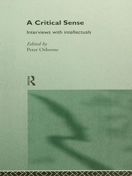 Produktbild: A Critical Sense