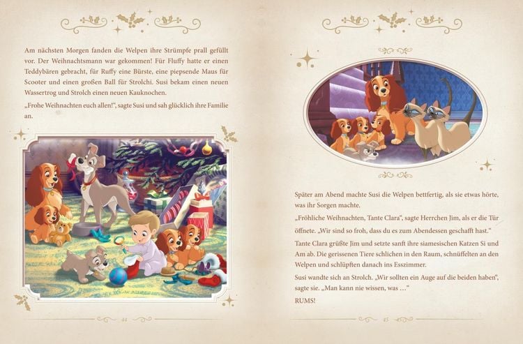Produktbild: Disney: Das gro&szlig;e goldene Buch der Weihnachts-Geschichten