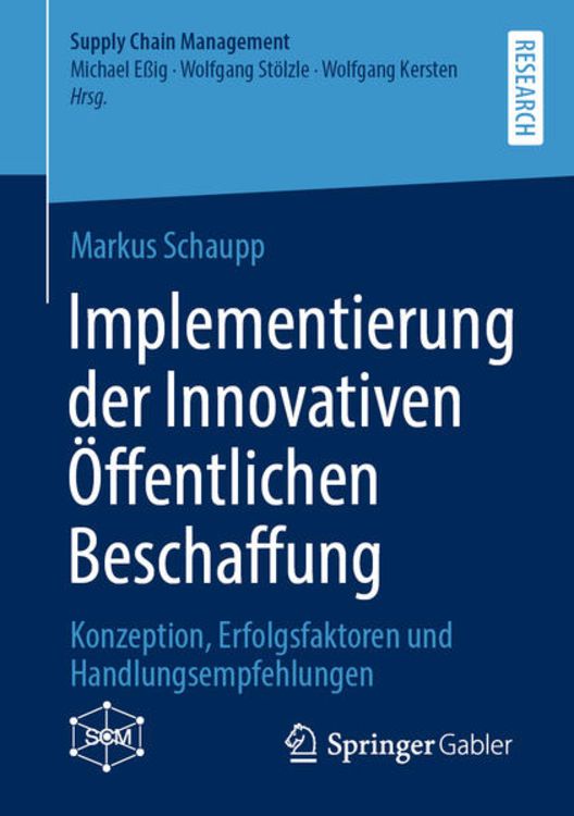Produktbild: Implementierung der Innovativen &Ouml;ffentlichen Beschaffung