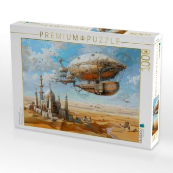 Produktbild: CALVENDO Puzzle Steampunk-Luftschiffe | 1000 Teile Lege-Gr&ouml;&szlig;e 64x48cm Foto-Puzzle f&uuml;r gl&uuml;ckliche Stunden