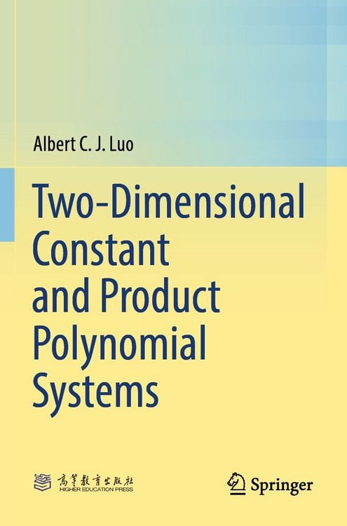 Produktbild: Two-Dimensional Constant and Product Polynomial Systems