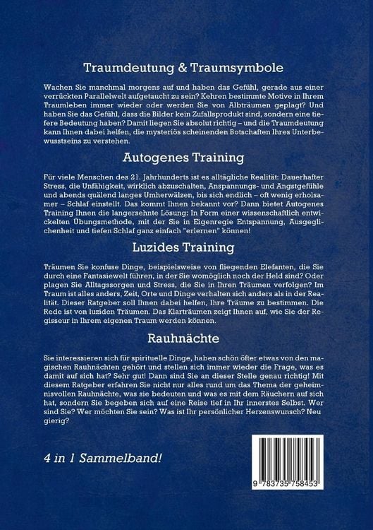 Produktbild: Tr&auml;ume verstehen & deuten - 4 in 1 Sammelband
