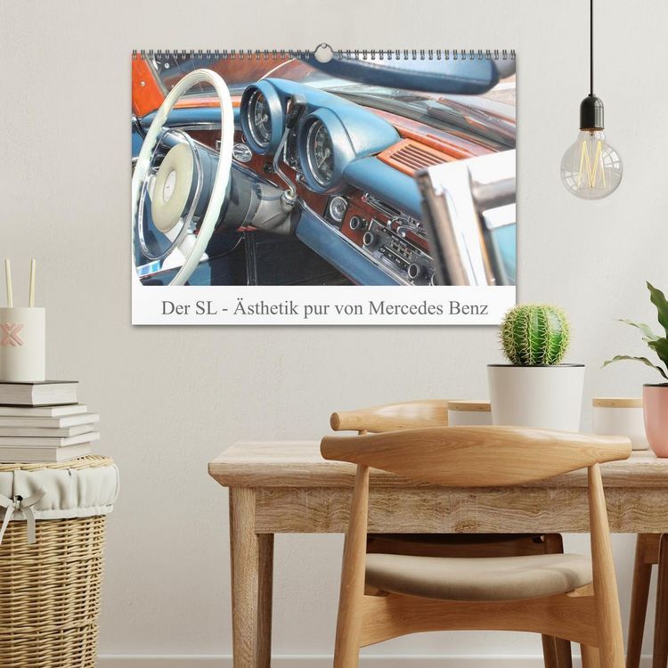 Produktbild: Der SL - &Auml;sthetik pur von Mercedes Benz (Wandkalender 2025 DIN A3 quer), CALVENDO Monatskalender