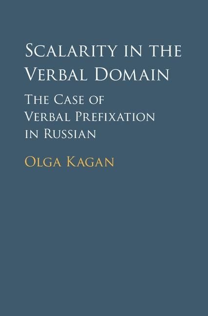Produktbild: Scalarity in the Verbal Domain