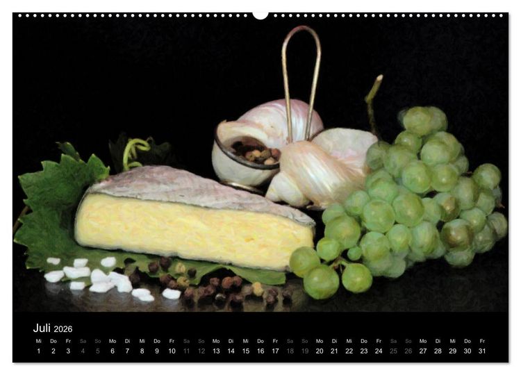 Produktbild: Neue alte Stillleben (hochwertiger Premium Wandkalender 2026 DIN A2 quer), Kunstdruck in Hochglanz