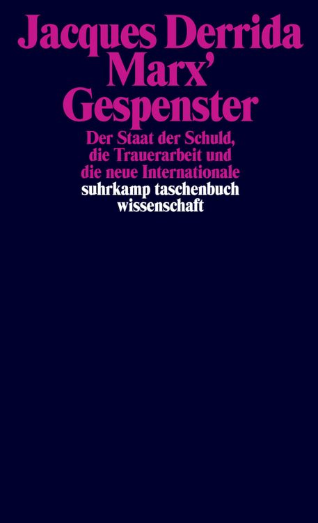 Produktbild: Marx' Gespenster