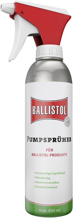 Produktbild: Pumpzerst&auml;uber Fassungsverm&ouml;gen 0,65l Beh.a.Alu BALLISTOL