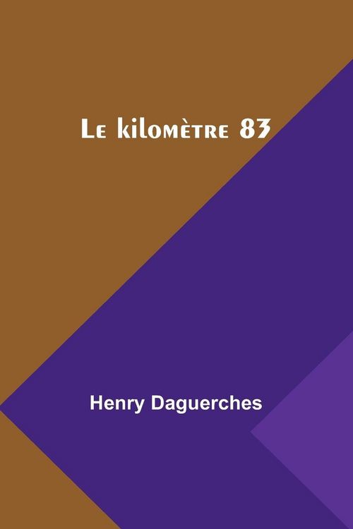 Produktbild: Le kilom&egrave;tre 83