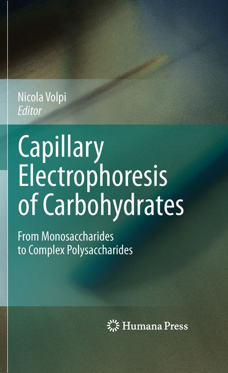 Produktbild: Capillary Electrophoresis of Carbohydrates