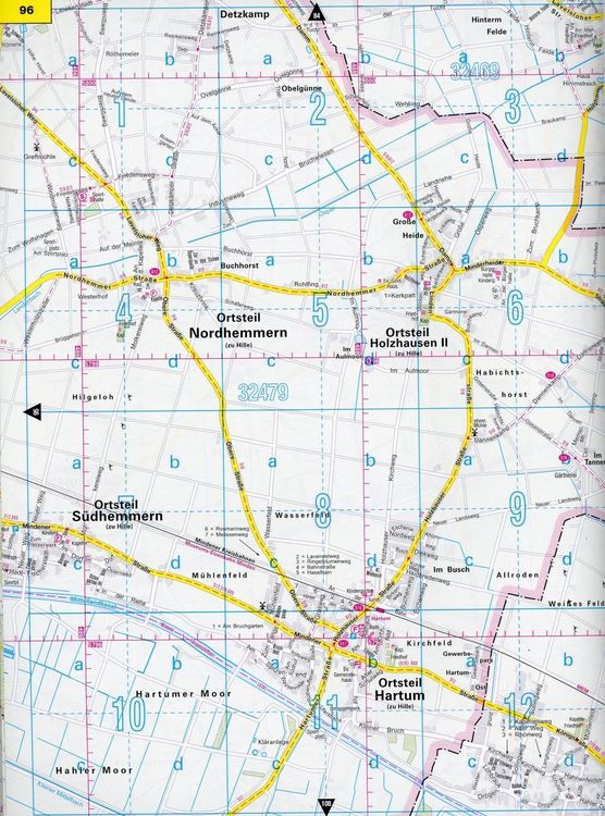 Produktbild: ADAC StadtAtlas Ostwestfalen-Lippe 1 : 20 000