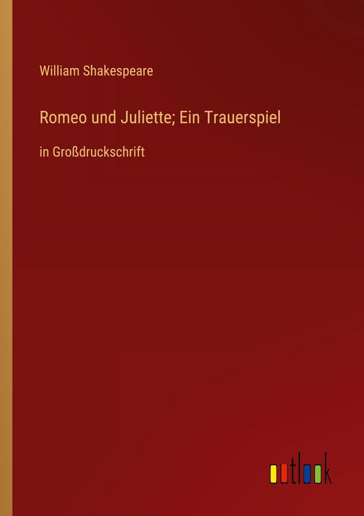 Produktbild: Romeo und Juliette; Ein Trauerspiel
