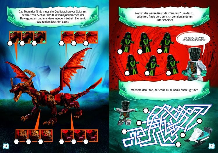 Produktbild: LEGO&reg; NINJAGO&reg; - R&auml;tselspa&szlig; mit dem eiskalten Ninja