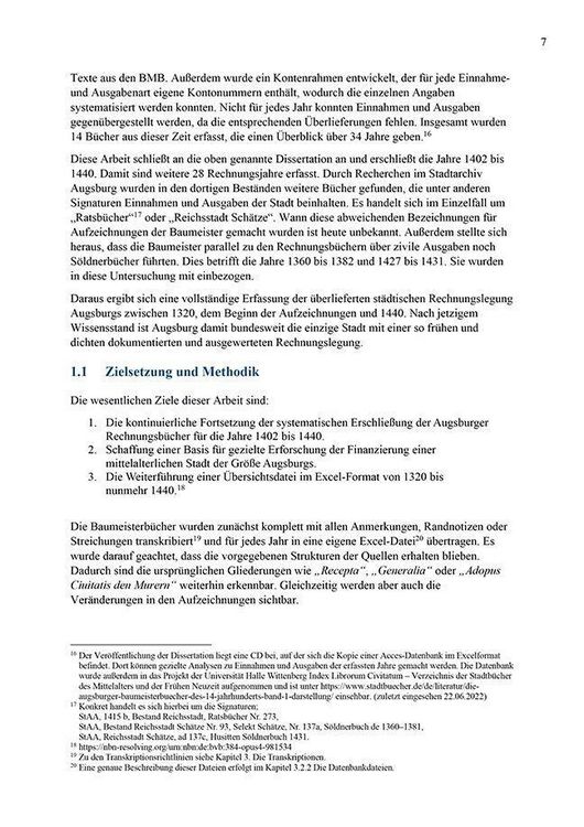 Produktbild: Die Augsburger Baumeisterb&uuml;cher 1402 &ndash; 1440