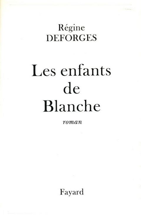 Produktbild: Les Enfants de Blanche