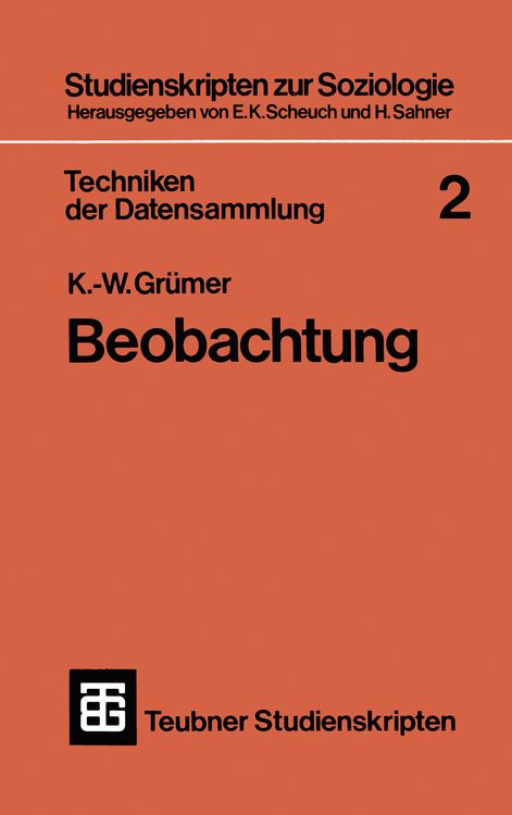 Produktbild: Techniken der Datensammlung 2
