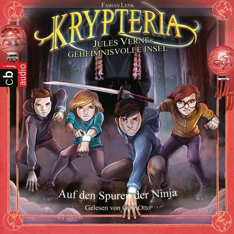 Produktbild: Krypteria - Jules Vernes geheimnisvolle Insel. Auf den Spuren der Ninja