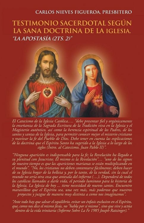 Produktbild: Testimonio Sacerdotal Seg&uacute;n La Sana Doctrina De La Iglesia.