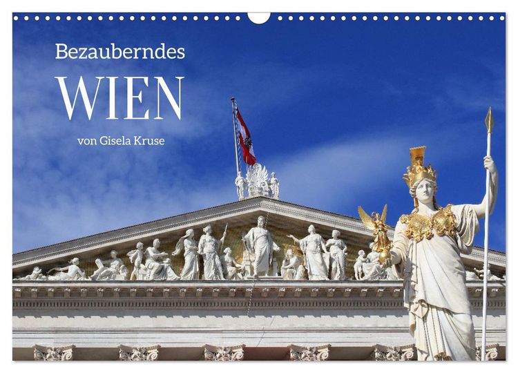 Produktbild: Bezauberndes Wien (Wandkalender 2026 DIN A3 quer), CALVENDO Monatskalender