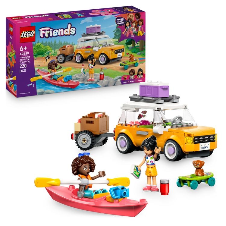 Produktbild: LEGO Friends 42659 Abenteuertrip mit Freunden, Kinder Auto Spielzeug
