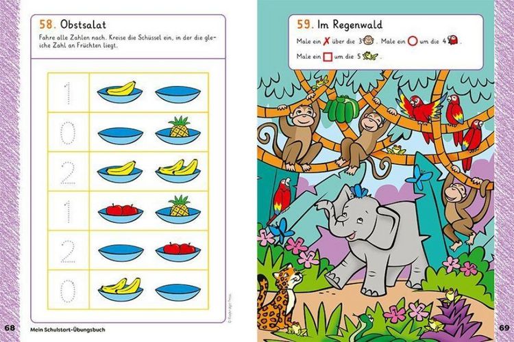 Produktbild: Mein Schulstart-&Uuml;bungsbuch