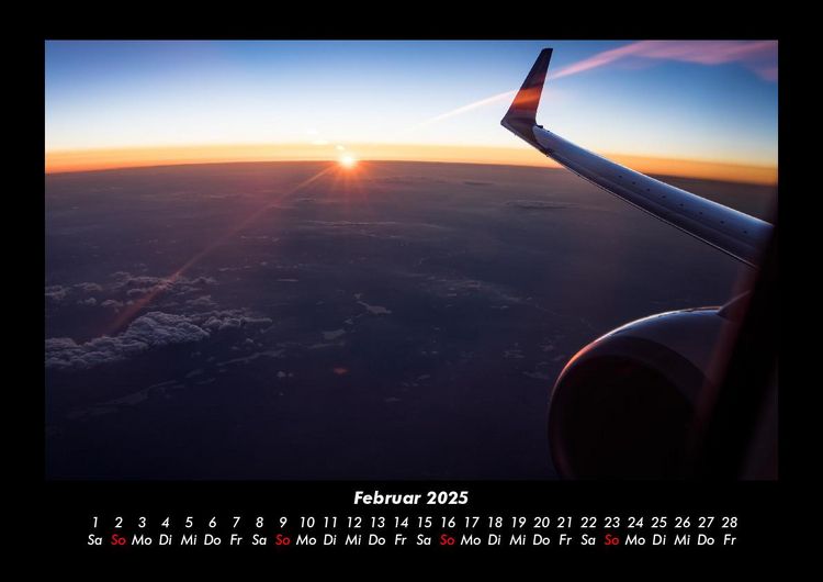 Produktbild: Flugzeuge 2025 Fotokalender DIN A3