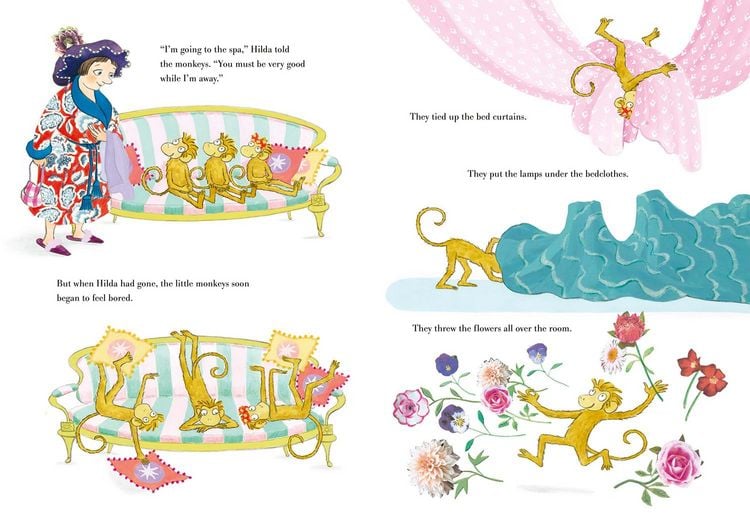 Produktbild: Three Little Monkeys and the Grand Hotel