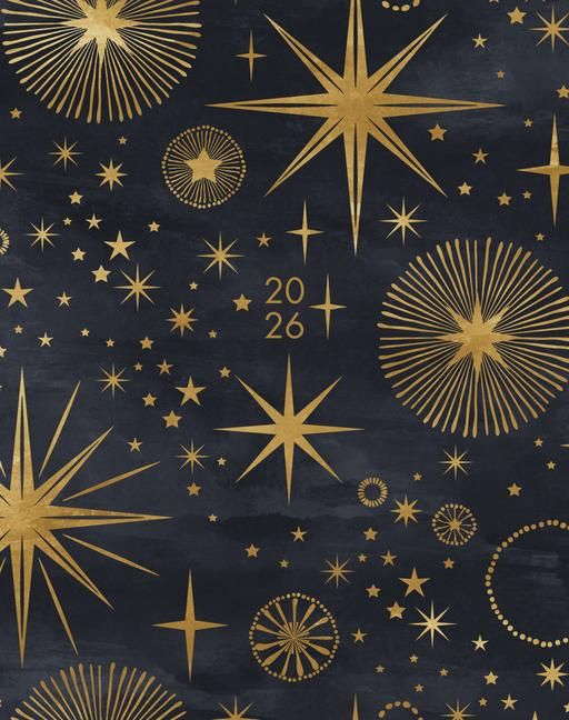 Produktbild: Starry Night 2026 7.5 X 9.5 Booklet Monthly Planner