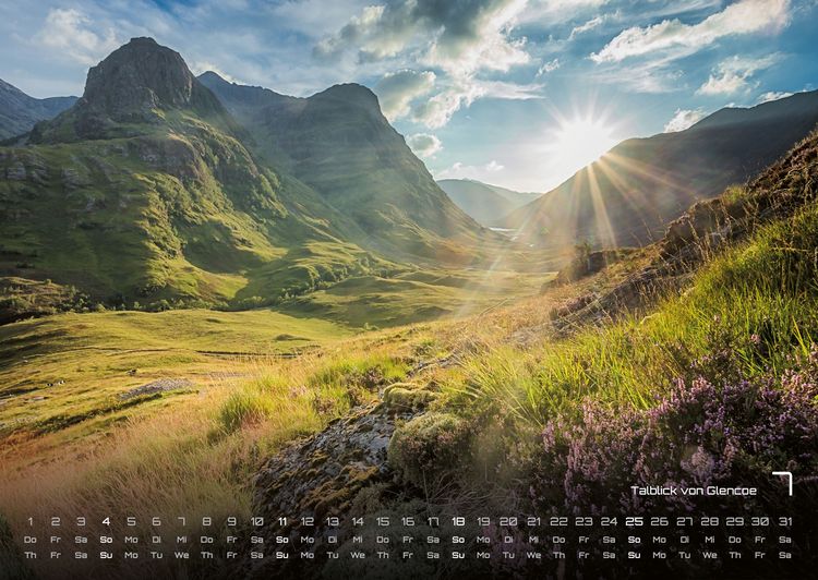 Produktbild: Schottland &ndash; Mystik der Highlands - 2027 - Kalender DIN A2
