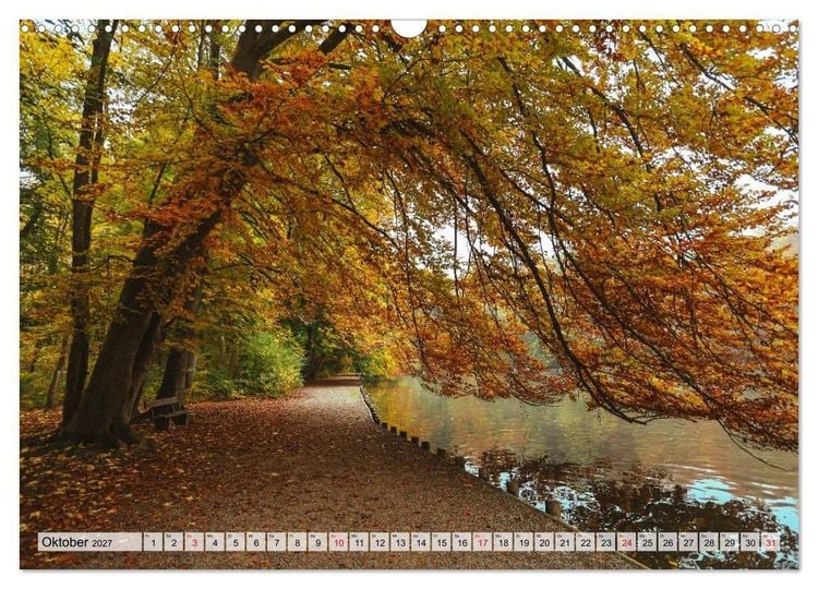 Produktbild: Augsburg - Bayerische Weltstadt mit Herz (Wandkalender 2027 DIN A3 quer), CALVENDO Monatskalender