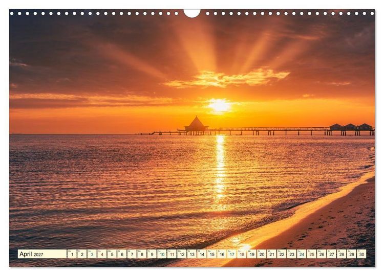 Produktbild: Usedom - Deutscher Inseltraum (Wandkalender 2027 DIN A3 quer), CALVENDO Monatskalender